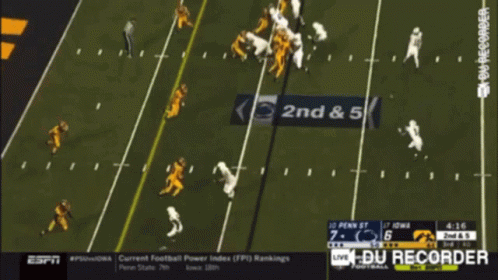 ESPN Broadcasting Penn State vs Iowa Football