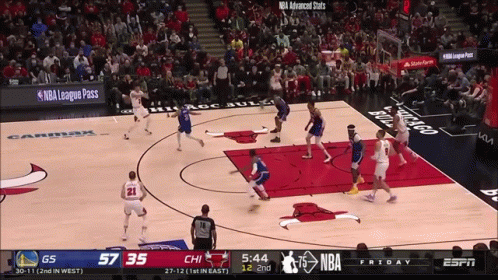 ESPN Chicago Bulls vs Golden State Warriors