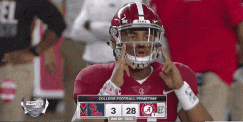 ESPN College Football Primetime Alabama vs Mississippi