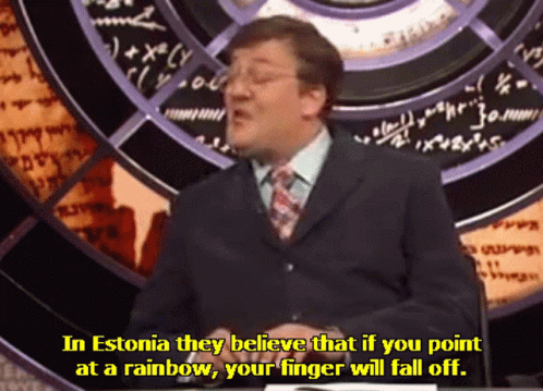 Estonia Rainbow Stephen Fry GIF