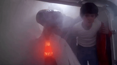 Et Phone Home Blurry Smoke GIF