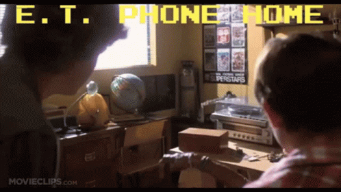 Et Phone Home Pointing GIF