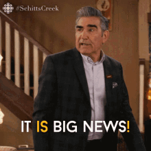 Eugene Levy It Is Big News GIF