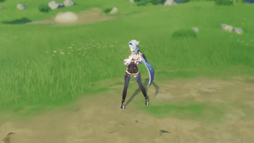 Eula Cosplay Genshin Impact GIF