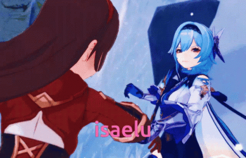 Eula Genshin Impact Eulamber GIF