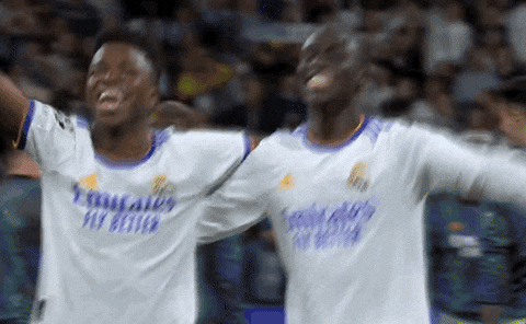 Europe League Football Vini Jr GIF