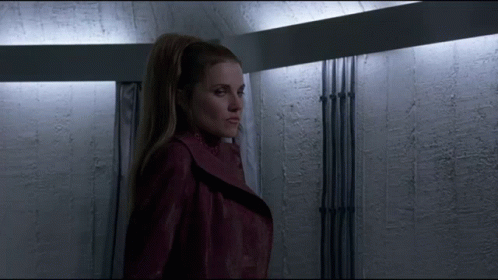 Eurotrip Lucy Lawless In Red Costume GIF