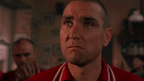 Eurotrip Vinnie Jones Nodding GIF