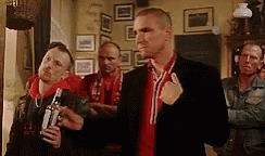 Eurotrip Vinnie Jones Says Sing GIF