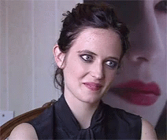 Eva Green Sudden Mood Change GIF