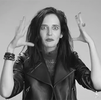 Eva Green Gangster Look GIF
