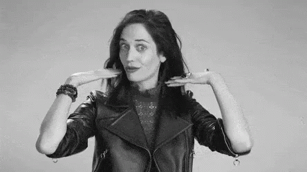 Eva Green Flexing Her Hair GIF