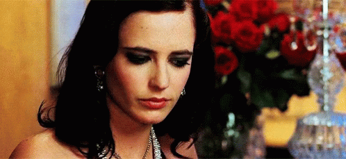 Eva Green Shaking Her Head GIF