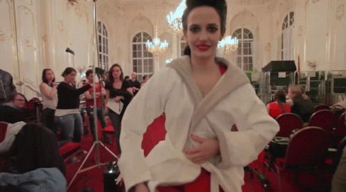 Eva Green Walking GIF