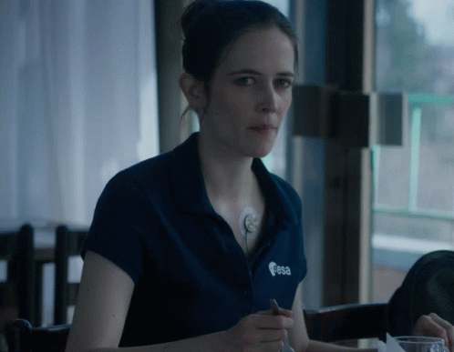 Eva Green Eating GIF