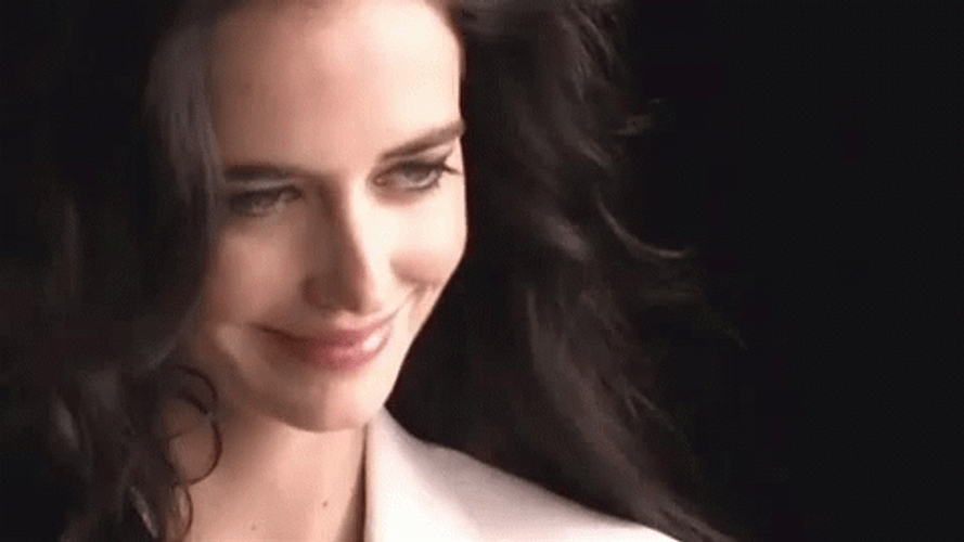 Eva Green Raising Eyebrow GIF