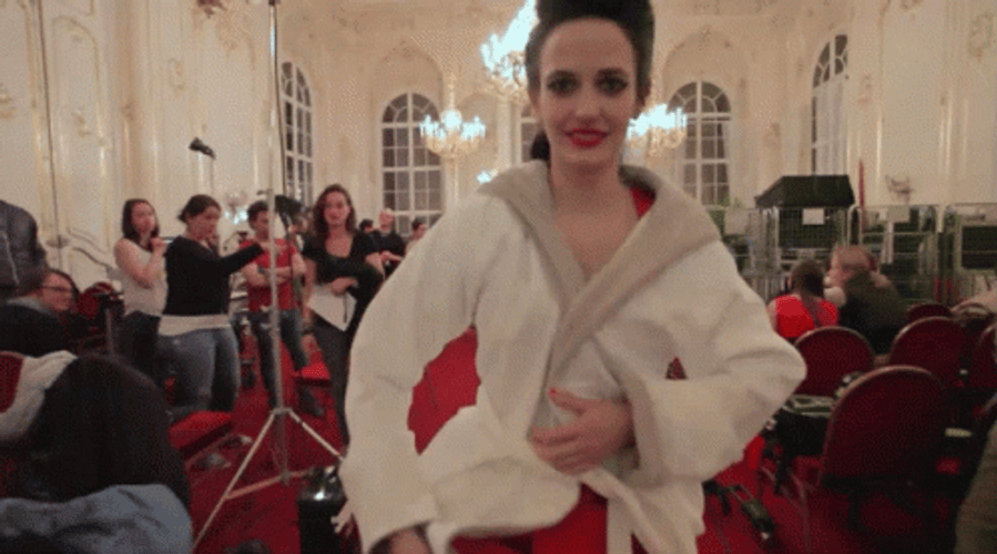 Eva Green Walking GIF