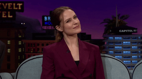 Evan Rachel Wood Thinking Something Wait GIF