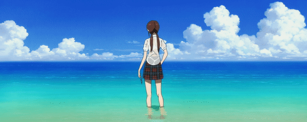 Evangelion 3.0+1.0 Mari Beach GIF