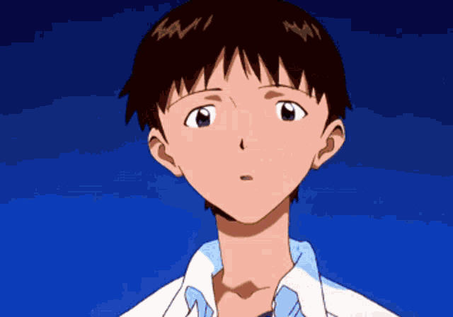 Evangelion Congratulations Shinji GIF