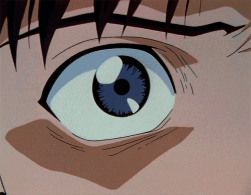 Evangelion Shinji Green Eye GIF