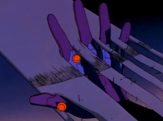 Evangelion Unit-01 Hand GIF
