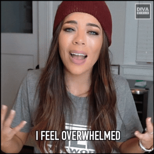 Evelyn Lozada I Feel Overwhelmed GIF