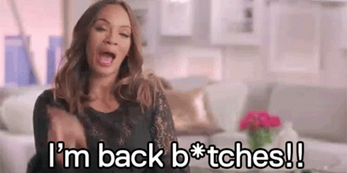 Evelyn Lozada Shes Back Here GIF