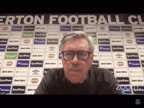 Everton Fc Confused Carlo Ancelotti GIF