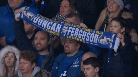 Everton Fc Duncan Ferguson Banner GIF