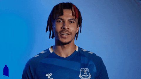 Everton Fc Iwobi Up The Toffees GIF