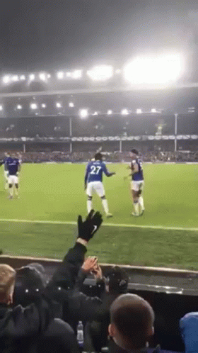 Everton Fc Moise Kean Dominic Calvert GIF