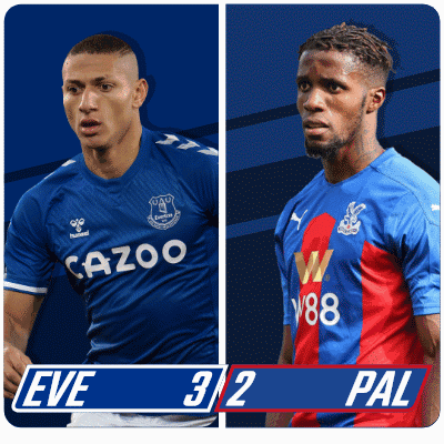 Everton Fc Richarlison Wilfried Zaha GIF