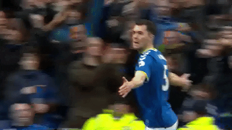 Everton Fc Robbie Keane Happily Running GIF