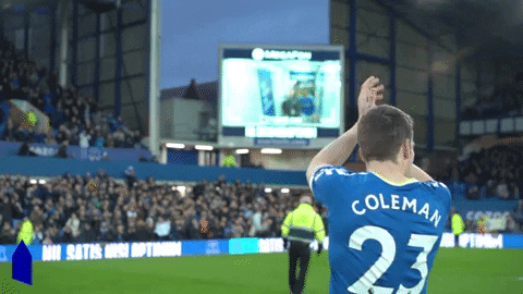 Everton Fc Séamus Coleman Clapping GIF