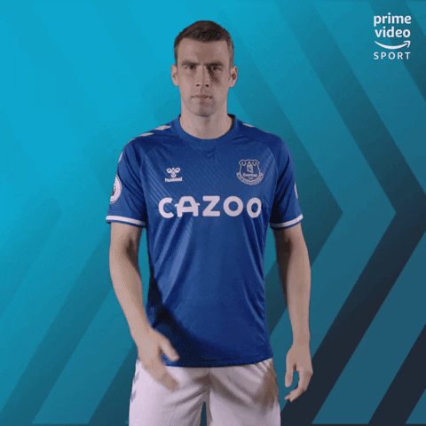 Everton Fc Tapping Chest GIF
