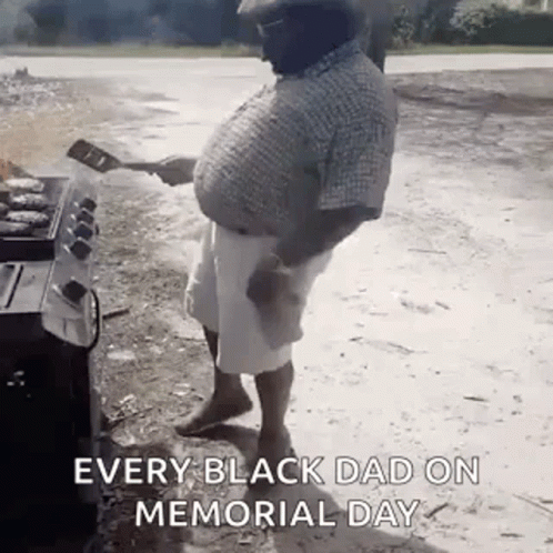 Every Black Day On Memorial Day Cookout GIF