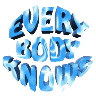 Every Body Knows Sign