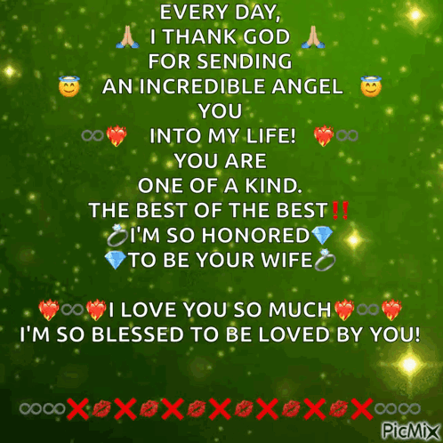 Every Day I Thank God for Sending an Angel