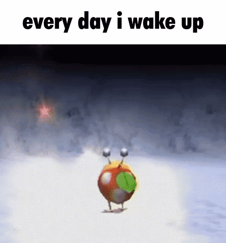 Every Day I Wake Up Pikmin GIF