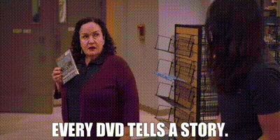 Every Dvd Tells A Story GIF
