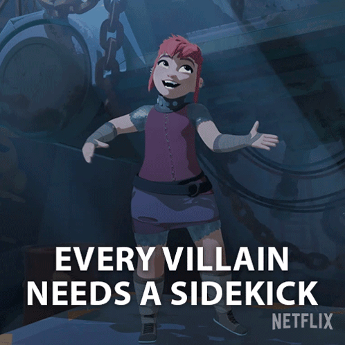 Every Villain Needs A Sidekick Nimona GIF