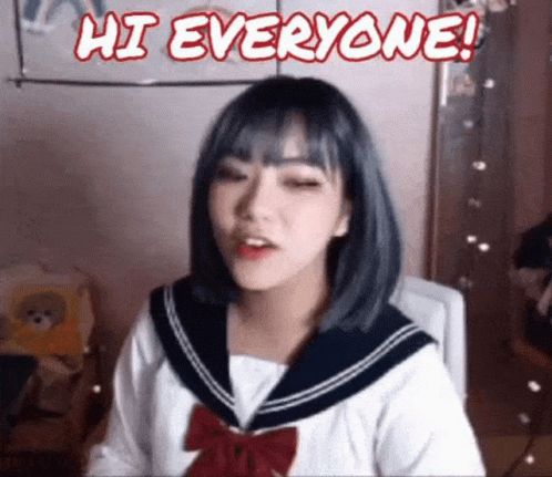 Hi Everyone Korean Student GIF