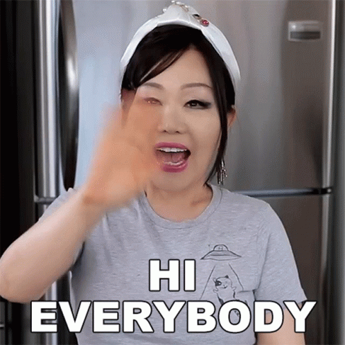 Everyone Hi Every Body Maangchi GIF