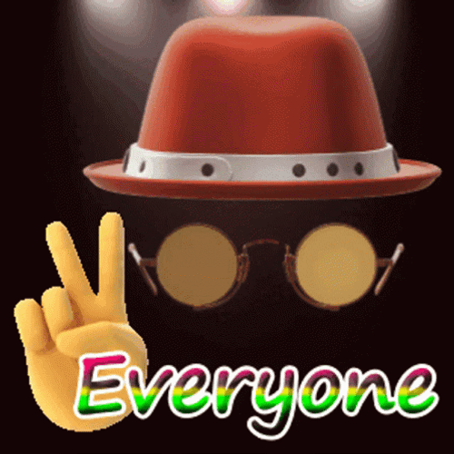 Everyone Peace Sticker GIF
