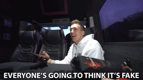 Everyones Going To Think Its Fake No One Is Going To Believe Us GIF