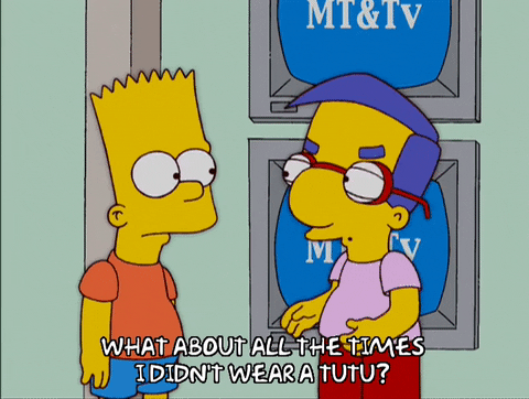 Everything Coming Up Milhouse Angry At Bart GIF