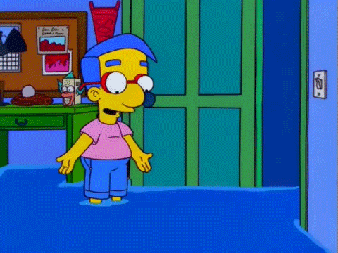 Everything Coming Up Milhouse Simpsons Flood GIF