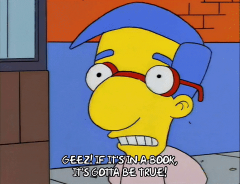 Everything Coming Up Milhouse Talking GIF