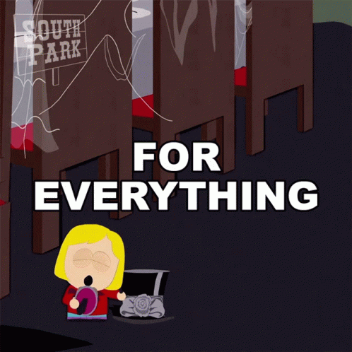 Everything Eric Cartman Swinging South Park GIF